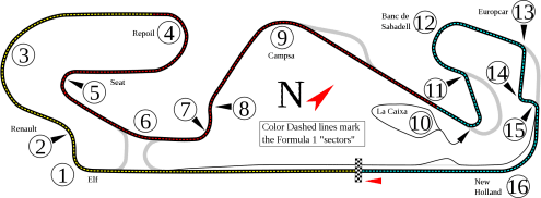 Circuit de Catalunya, Barcelona, 2007 - Will Pittenger
