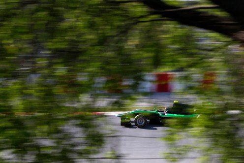 Stanaway testing with Status GP. (c) Andrew Ferraro/GP3 Series Media Service.