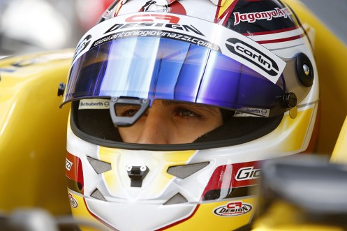 Giovinazzi scored his first FIA F3 podium in Hockenheim. © FIA.
