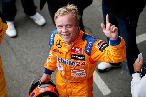 Rosenqvist claimed the 74rd Grand Prix de Pau with a brilliant display. © FIA F3 Media Services.