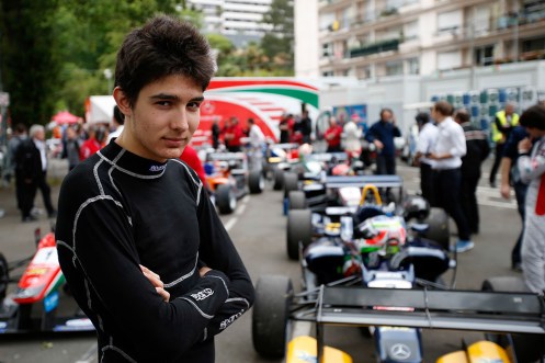An assured Esteban Ocon took pole at Pau. © FIA.