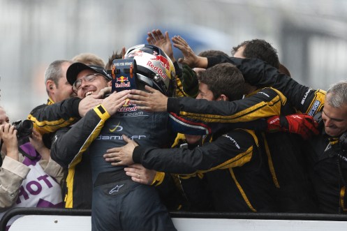 ...while Sainz Jr delivered for DAMS. © Renault Sport Media (François Flamand / DPPI)