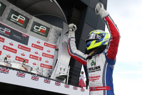 Eriksson triumphed on Saturday. © GP3 Series Media Services