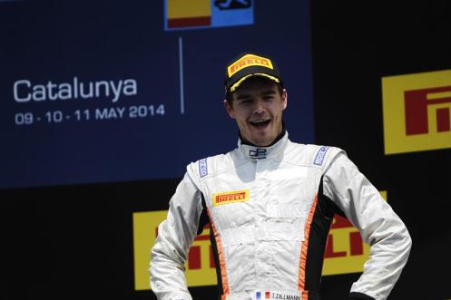 Dillmann, meanwhile, scored a podium in Spain. © GP2 Series Media Services.