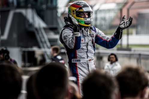 Robert Merhi was victorious in Germany. © Renault Sport Media (Antonin Grenier / DPPI)