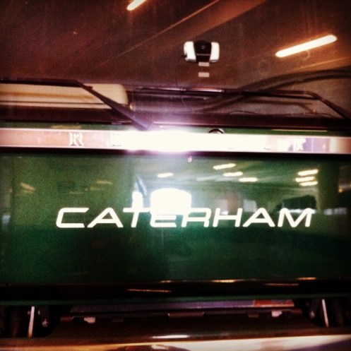 All change at Caterham. © Leigh O'Gorman.