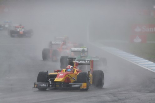 Coletti took the 201st in dramatic style. © Sam Bloxham/GP2 Series Media Service.