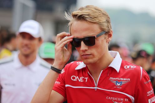 Chilton returns to F1 seat. © Marrusia F1 Team.