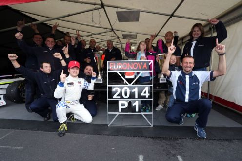 Kimiya Sato took the title one round early. © Auto GP Organisation.