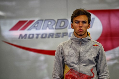 Gasly's star shun at Arden. © Photo Gregory Lenormand / DPPI / Renault Sport Media