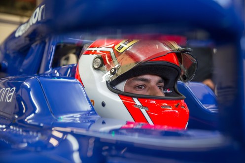 Nasr has two Barcelona tests to go. © Sauber F1 Team.