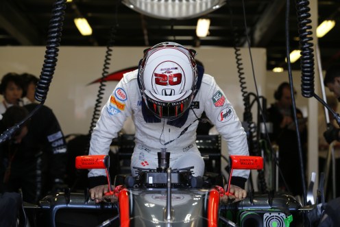 “...whereas Magnussen didn't even start!” © McLaren-Honda Formula 1 Team.