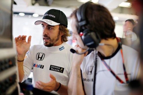 Alonso's frustrations were clear in Suzuka. © McLaren Honda F1 Team.
