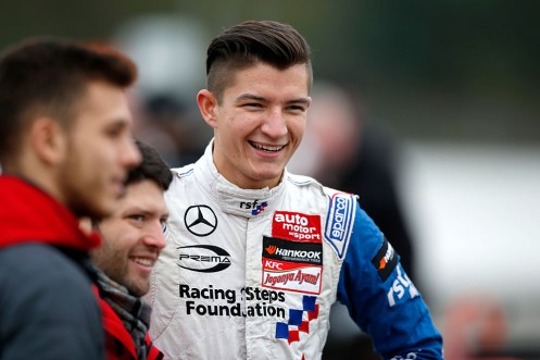 2 Jake Dennis (GBR, Prema Powerteam, Dallara F312 – Mercedes-Benz), FIA Formula 3 European Championship, round 11, race 1, Hockenheim (GER) - 16. - 18. October 2015